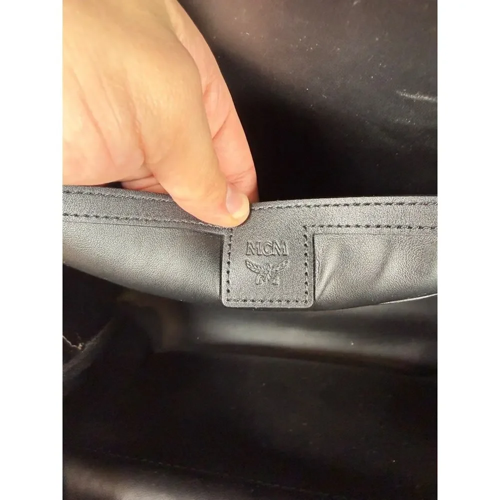 MCM Stark Side Studs Backpack in Visetos Medium SPB-TS 354557
